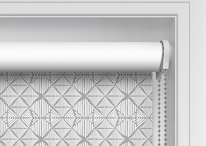 Peruvian Tile, Llama Grey - Twist&Fit Roller Blind - Image 11